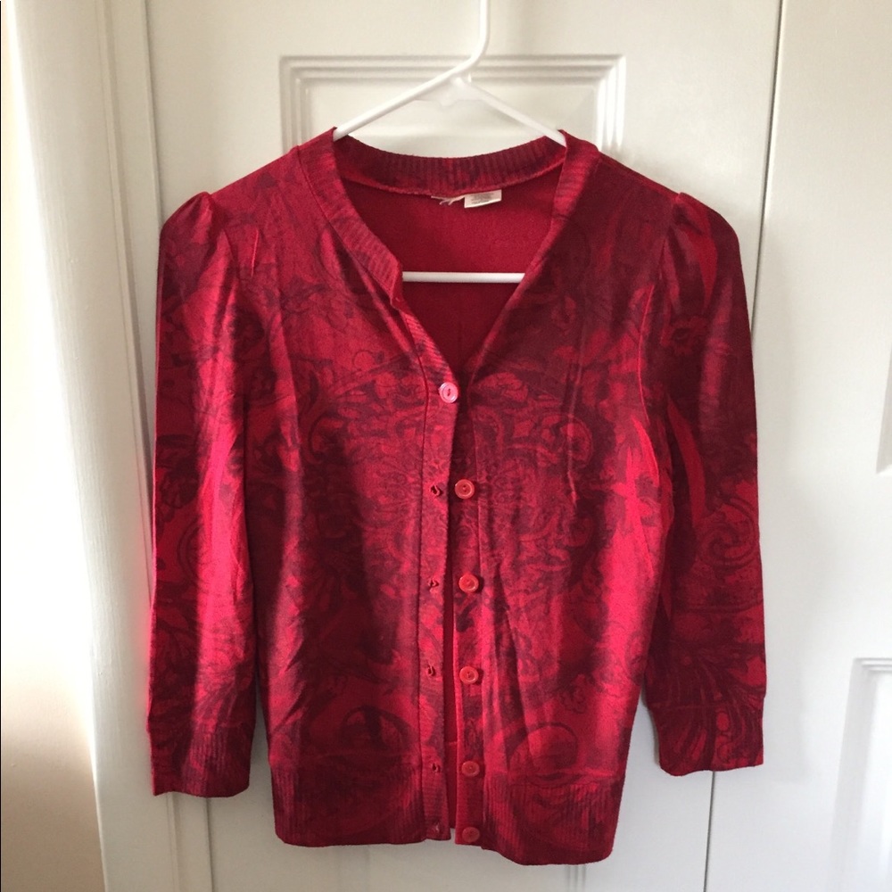 🌼SALE🌸 Red Cardigan